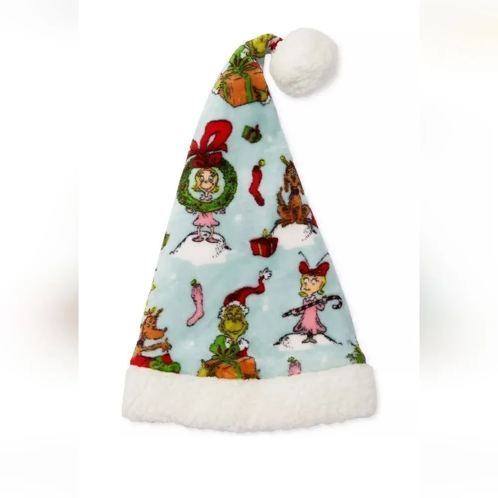 Grinch throw set